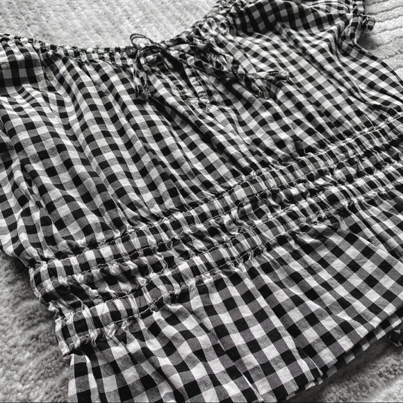 Abercrombie & Fitch Gingham Blouse - Picture 3 of 3